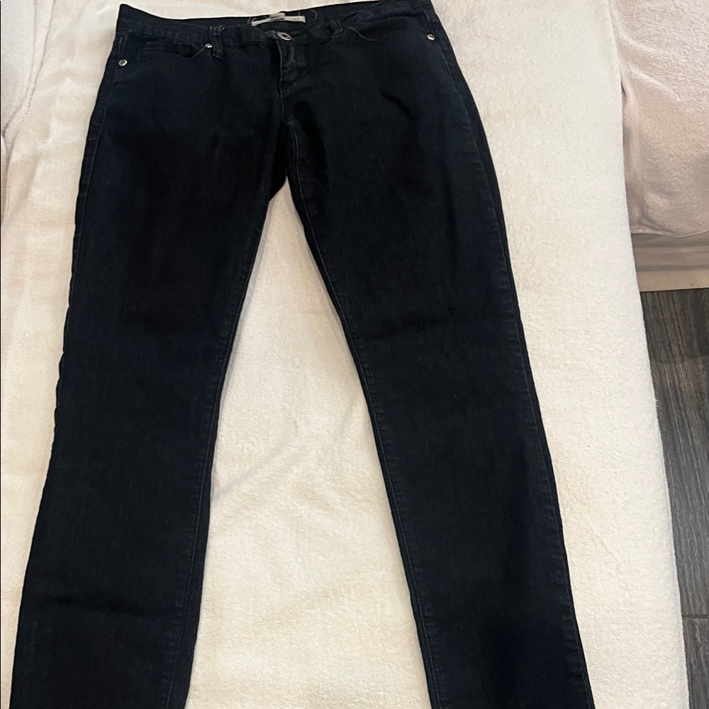 Forever 21 Black High-Rise Jeans
